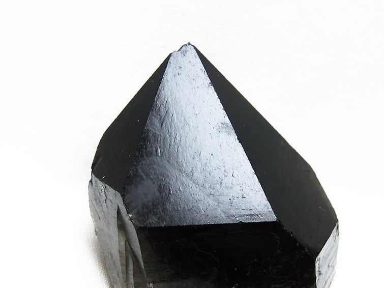 ブラジル産 モリオン 純天然 黒水晶 原石 [t633-2719] 2枚目