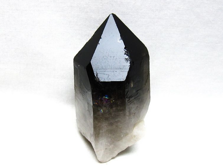 ブラジル産 モリオン 純天然 黒水晶 原石 [t633-2723] 1枚目