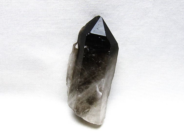 ブラジル産 モリオン 純天然 黒水晶 原石 [t633-2727] 1枚目