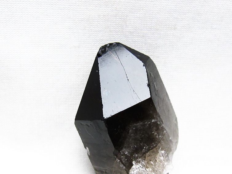 ブラジル産 モリオン 純天然 黒水晶 原石 [t633-2750] 2枚目