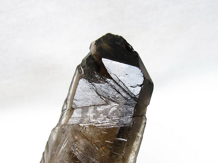 ブラジル産 モリオン 純天然 黒水晶 原石 [t633-2755] 2枚目