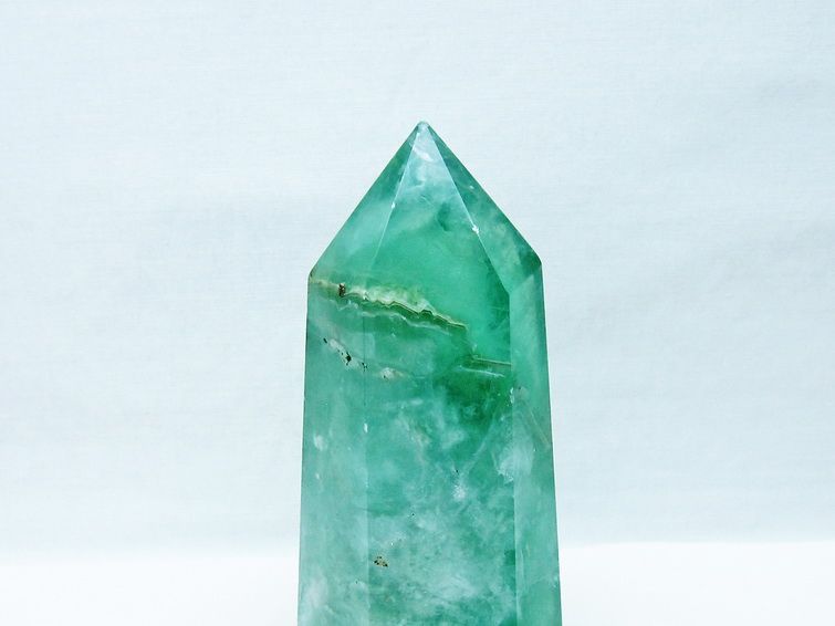 フローライト六角柱[T634-5453] 3枚目