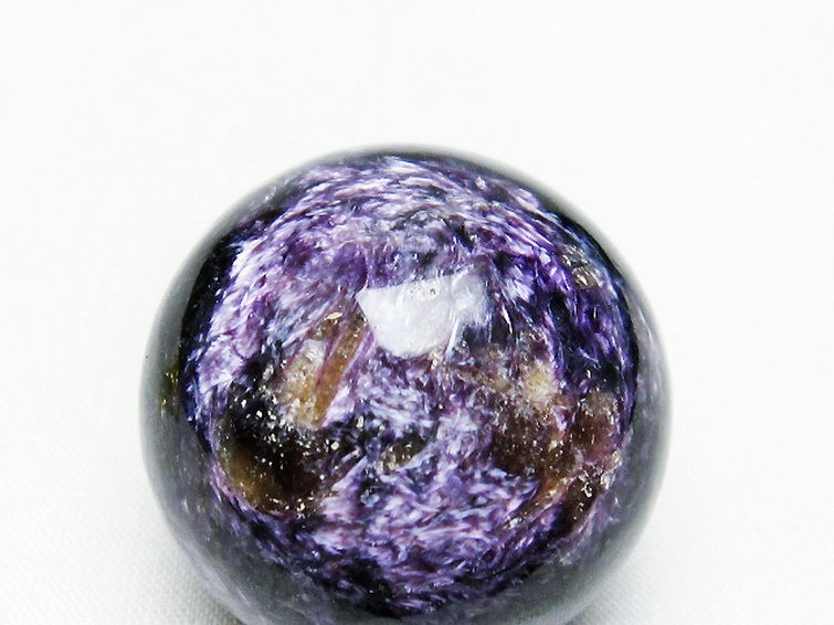 チャロアイト 丸玉 36mm [t637-4459] 2枚目