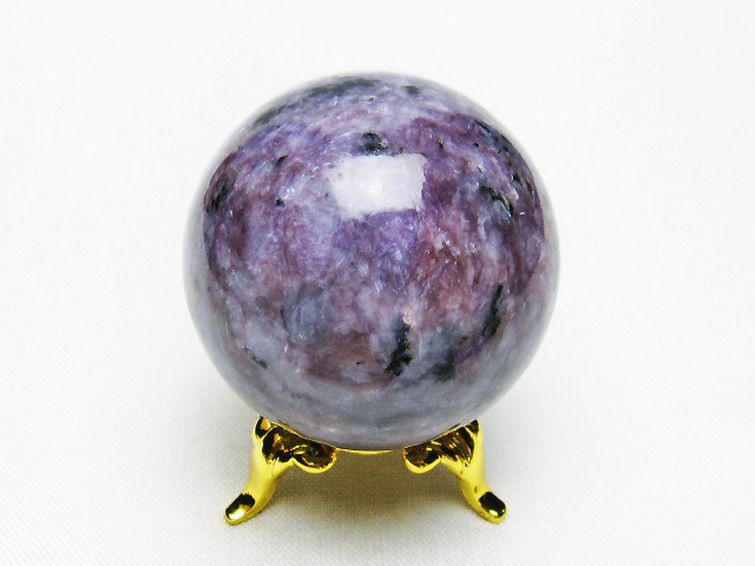 チャロアイト 丸玉 36mm [t637-4497] 3枚目