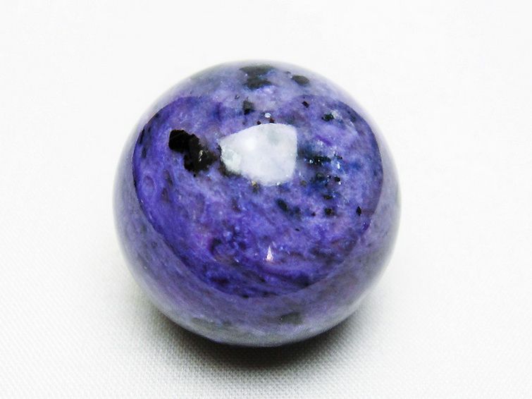 チャロアイト 丸玉 34mm [t637-4516] 1枚目