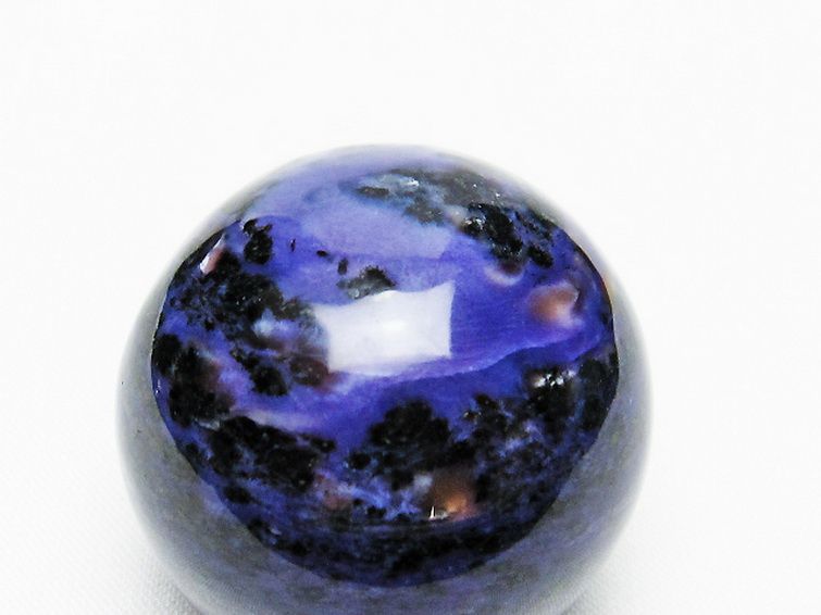 チャロアイト 丸玉 37mm [t637-4526] 2枚目