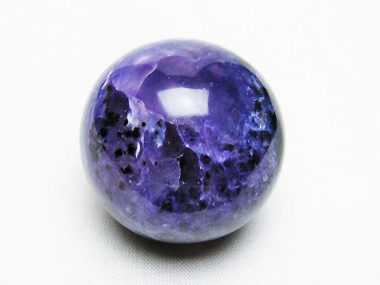 チャロアイト 丸玉 38mm [t637-4548] 1枚目