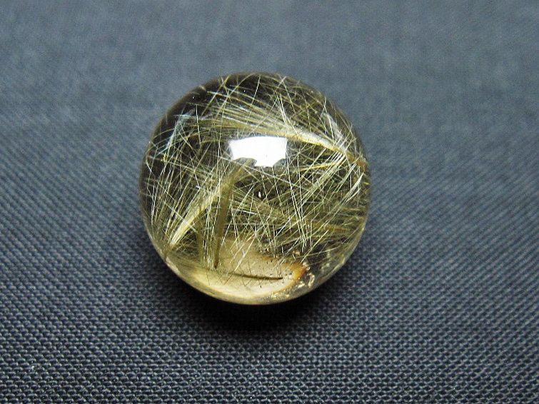 ルチル入り水晶丸玉 18mm [t637-4752] 1枚目