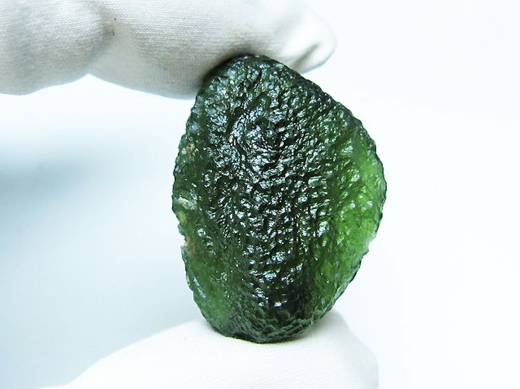 モルダバイト原石[T64-797] 1枚目