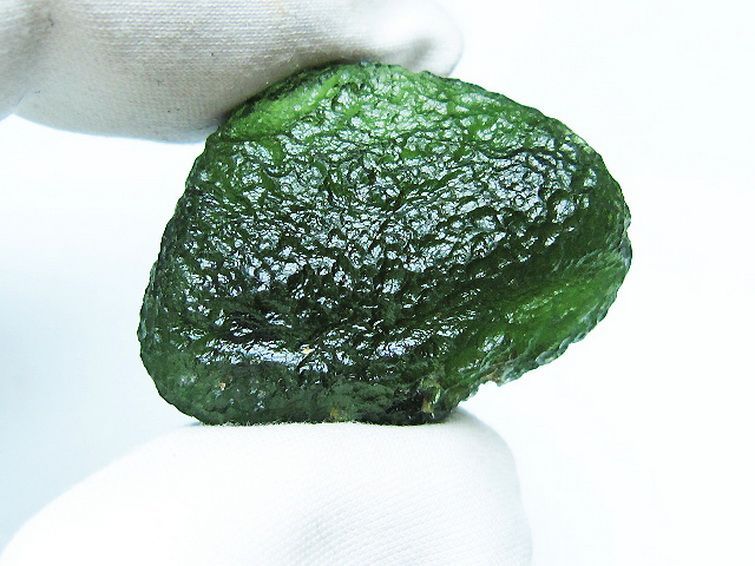 モルダバイト原石[T64-797] 3枚目