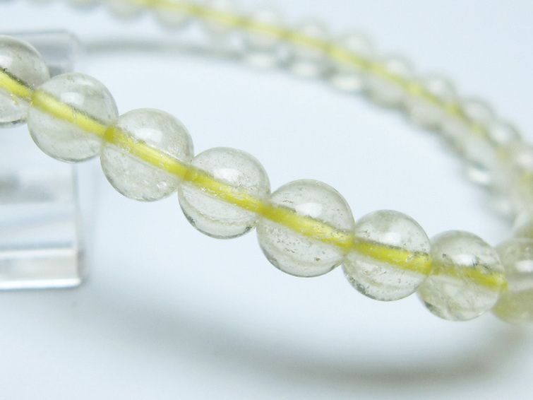 リビアングラス ブレスレット 6mm [t64-886] 3枚目