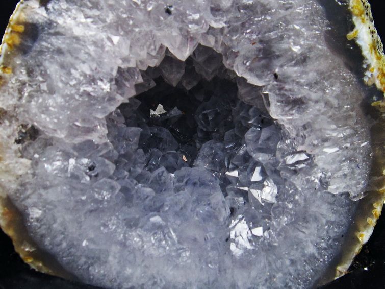 ウルグアイ産 アゲート水晶ドーム[T640-2183] 3枚目