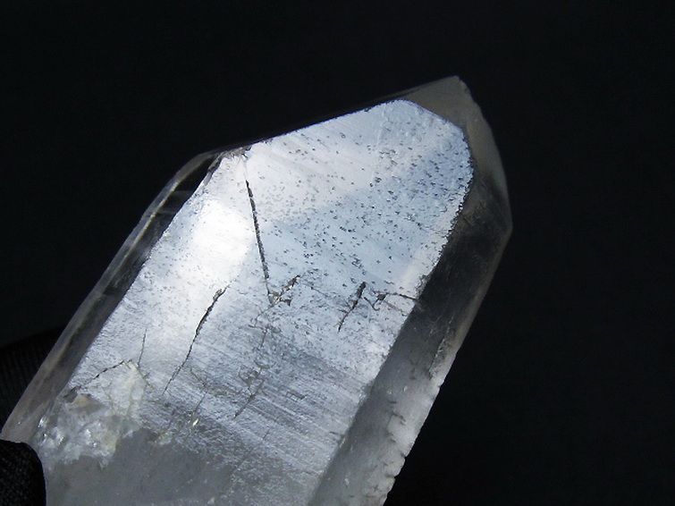 レムリアンシード水晶原石 ミナスジェライス州コリント産 ※証明書付き[T641-1628] 2枚目