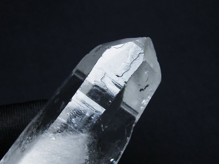 レムリアンシード水晶原石 ミナスジェライス州コリント産 ※証明書付き[T641-1793] 3枚目