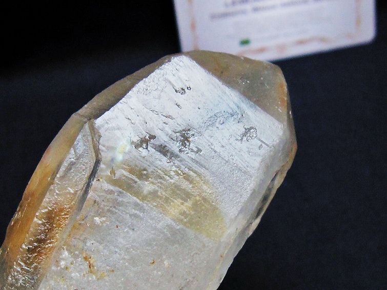 レムリアンシード 水晶原石 ミナスジェライス州コリント産 ※証明書付き[T641-1907] 2枚目