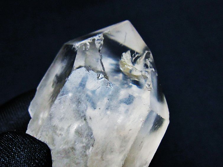 レムリアンシード 水晶原石 ミナスジェライス州コリント産 ※証明書付き[T641-1953] 2枚目