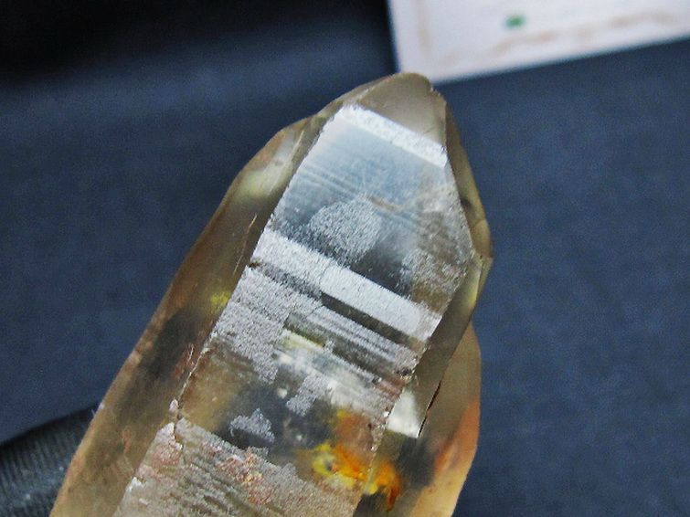 レムリアンシード 水晶原石 ミナスジェライス州コリント産 ※証明書付き[T641-1995] 2枚目