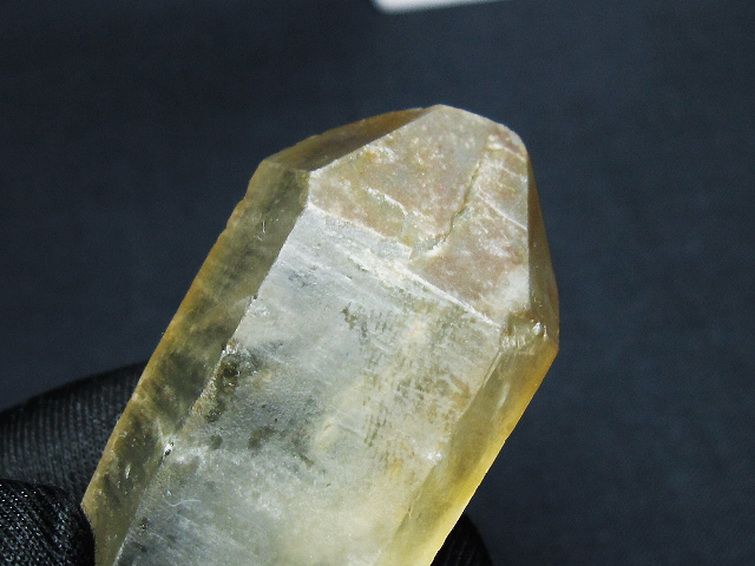 シトリン レムリアンシード水晶原石 ミナスジェライス州コリント産 ※証明書付き[T641-2078] 2枚目