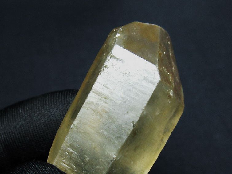 シトリン レムリアンシード水晶原石 ミナスジェライス州コリント産 ※証明書付き[T641-2078] 3枚目