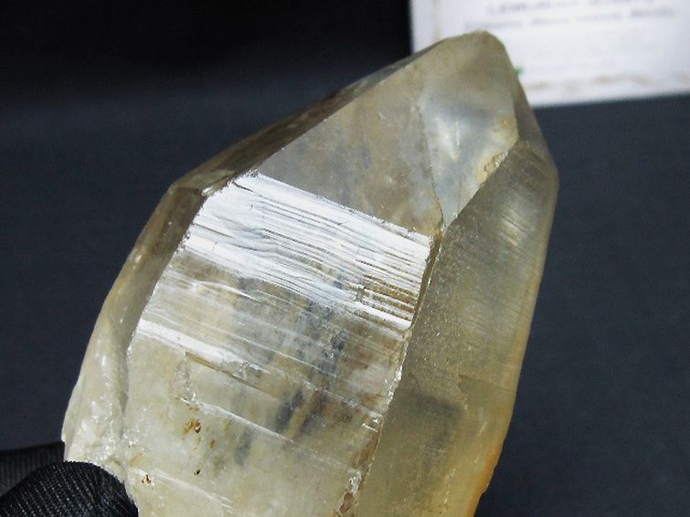 シトリン レムリアンシード水晶原石 ミナスジェライス州コリント産 ※証明書付き[T641-2088] 2枚目