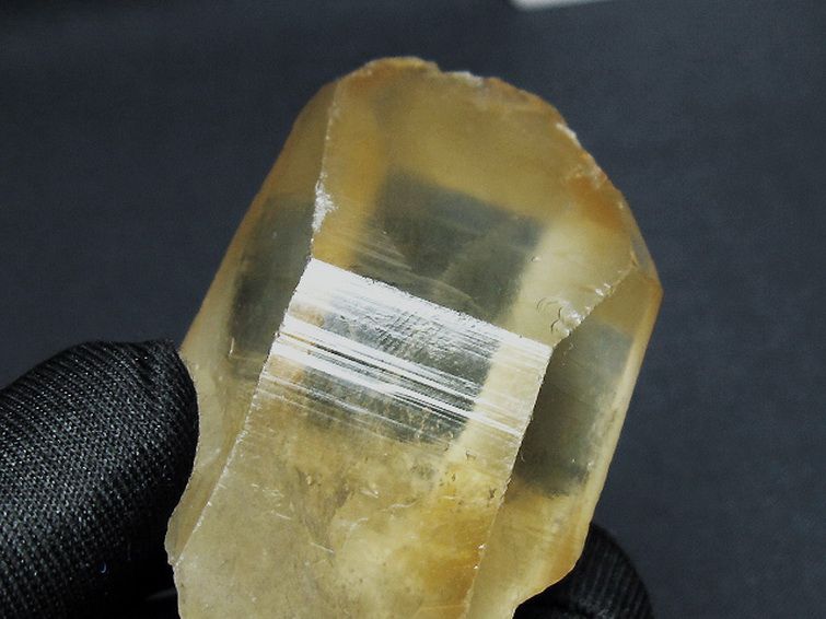 シトリン レムリアンシード水晶原石 ミナスジェライス州コリント産 ※証明書付き[T641-2094] 2枚目