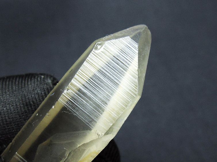 シトリン レムリアンシード水晶原石 ミナスジェライス州コリント産 ※証明書付き[T641-2164] 2枚目