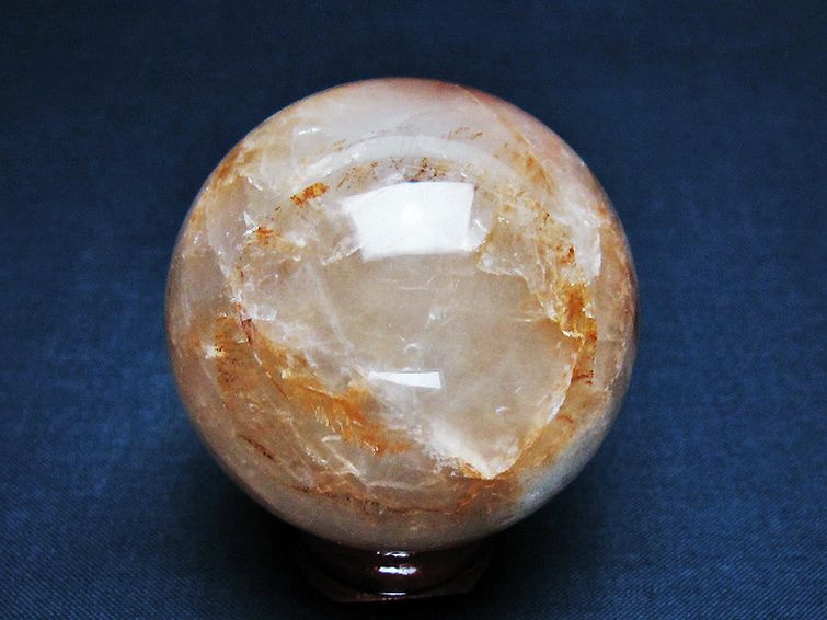 ヘマタイトインクォーツ丸玉 52mm [t643-4539] 3枚目