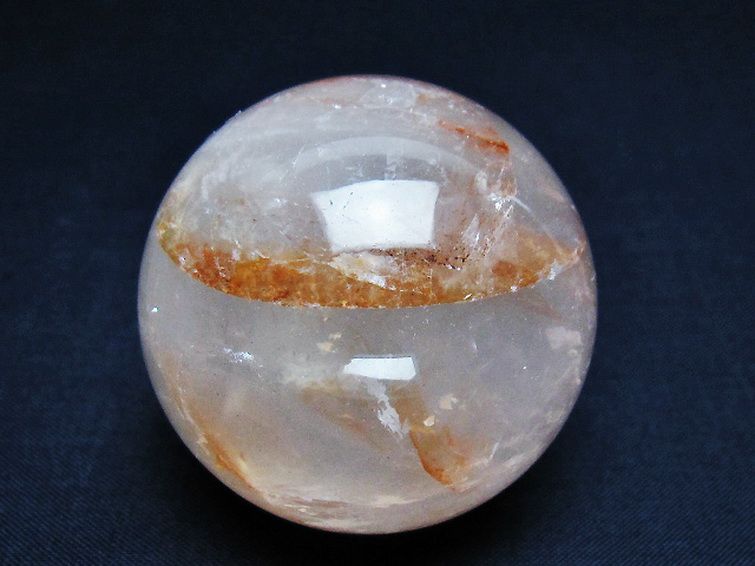 ヘマタイトインクォーツ丸玉 49mm [t643-4570]