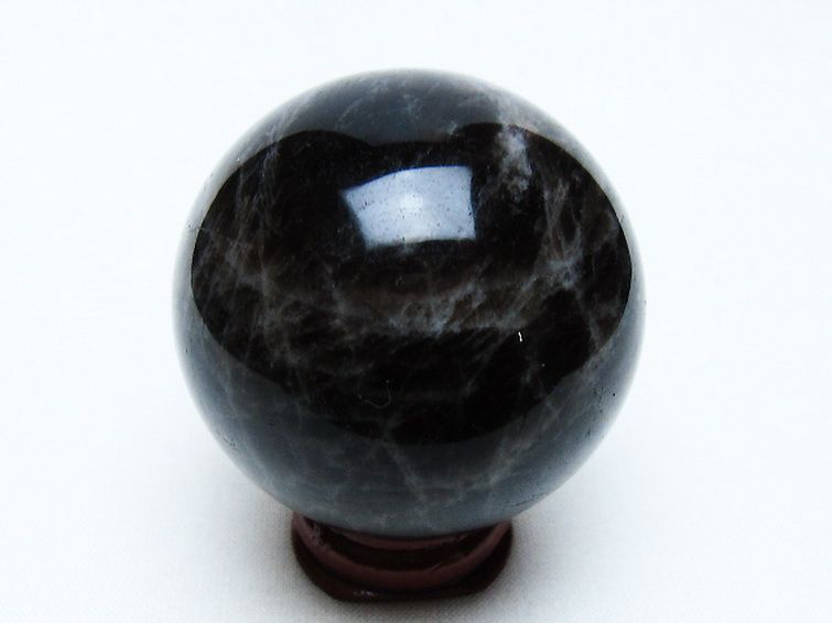 モリオン 純天然 黒水晶 丸玉 47mm [t643-4948] 3枚目