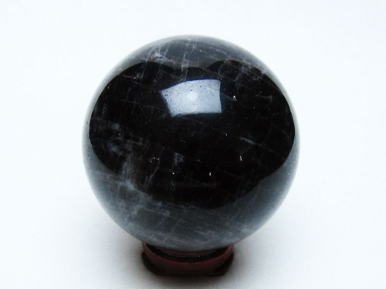 モリオン 純天然 黒水晶 丸玉 53mm [t643-5231] 3枚目