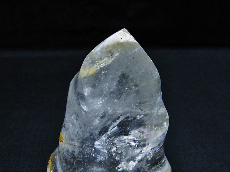 ヒマラヤ水晶 炎（フレイム） ポリッシュ 置物[T653-3660] 2枚目