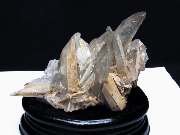 天然石 レムリアンシード水晶クラスター[T668-6480] 1枚目