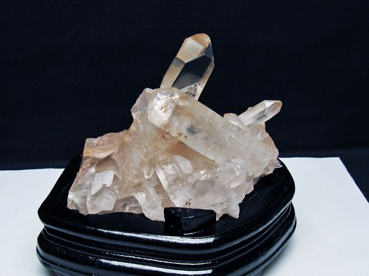 パワーストーン 天然石 レムリアンシード水晶クラスター[T668-7129]