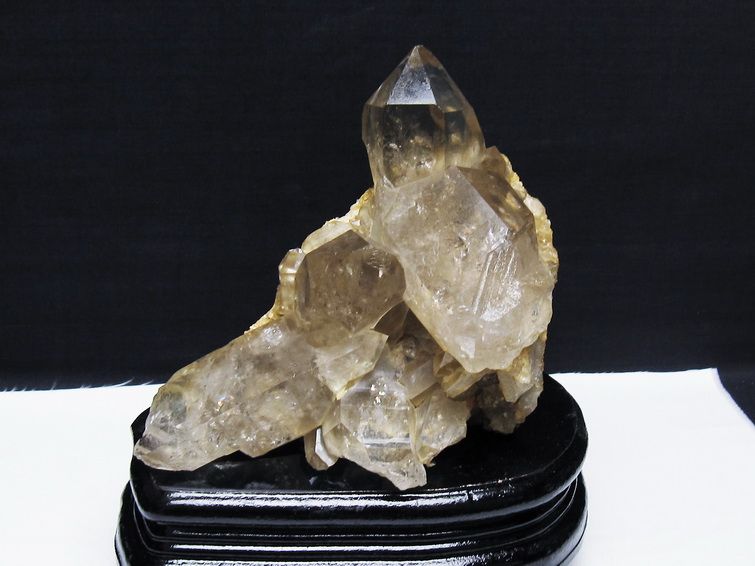 パワーストーン 天然石 ライトニング水晶クラスター[T668-7731]