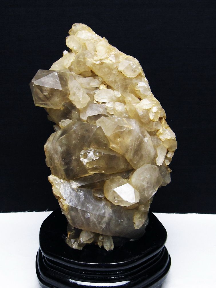 ライトニング水晶クラスター[T668-7769] 1枚目