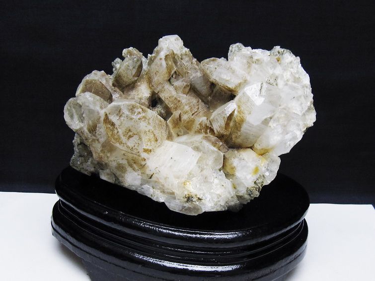 トルマリン入りヒマラヤ水晶クラスター[T668-7805] 1枚目