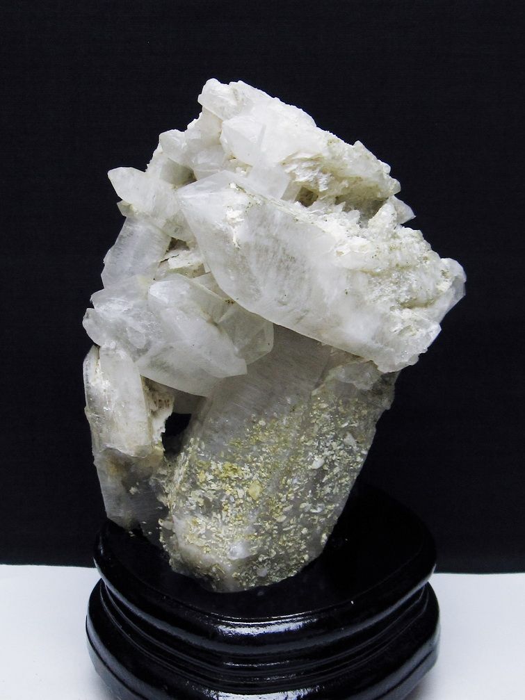 トルマリン入りヒマラヤ水晶クラスター[T668-7852] 1枚目