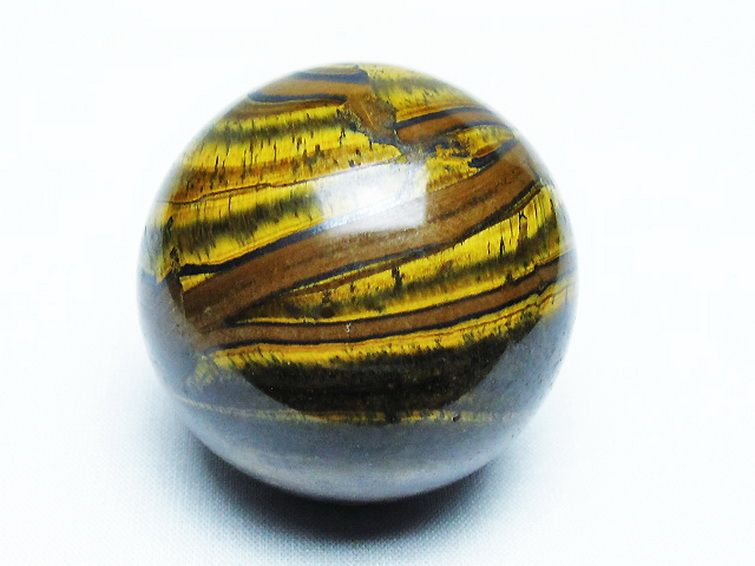 アイアンタイガーアイ丸玉 49mm [t671-6092] 1枚目