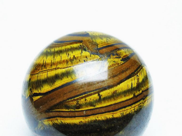 アイアンタイガーアイ丸玉 49mm [t671-6092] 2枚目