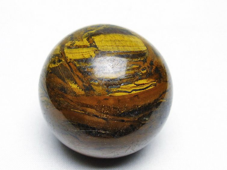 アイアンタイガーアイ丸玉 53mm [t671-6147] 1枚目