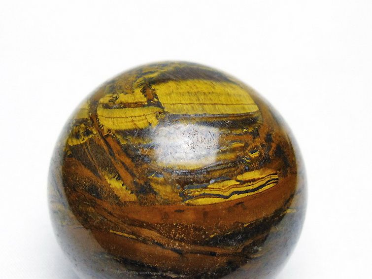 アイアンタイガーアイ丸玉 53mm [t671-6147] 2枚目