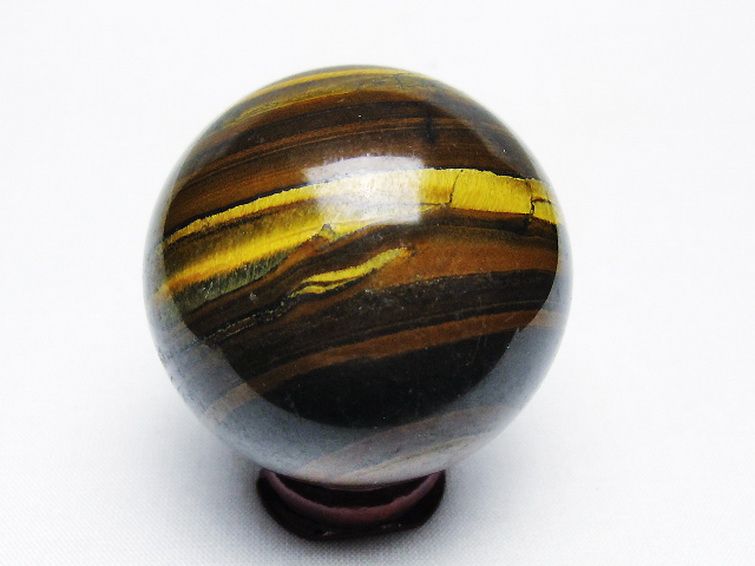 パワーストーン 天然石 アイアンタイガーアイ丸玉 50mm [T671-6169]