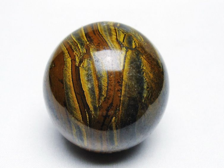 アイアンタイガーアイ丸玉 56mm [T671-6175] 1枚目