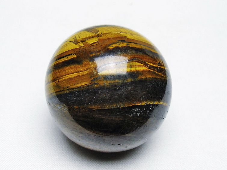 アイアンタイガーアイ丸玉 55mm [t671-6185] 1枚目