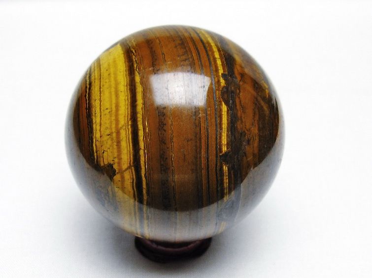 アイアンタイガーアイ丸玉 62mm [T671-6203] 3枚目