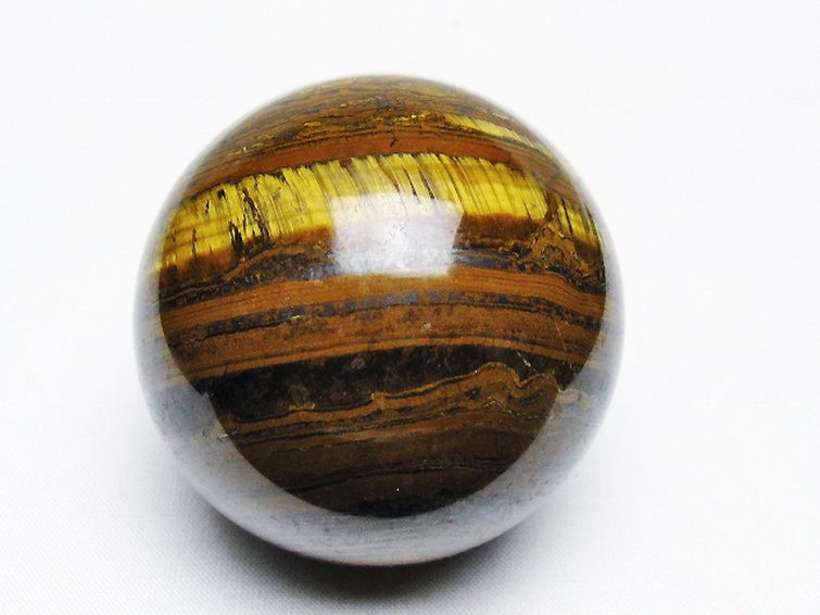 アイアンタイガーアイ丸玉 61mm [T671-6211] 1枚目