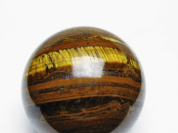 アイアンタイガーアイ丸玉 61mm [T671-6211] 2枚目