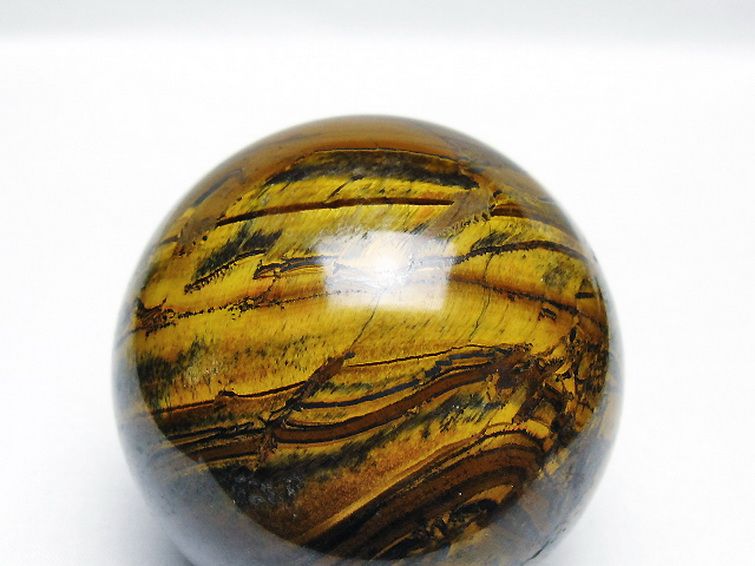 アイアンタイガーアイ丸玉 48mm [T671-6233] 2枚目