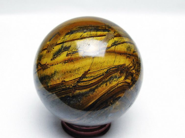 アイアンタイガーアイ丸玉 48mm [T671-6233] 3枚目