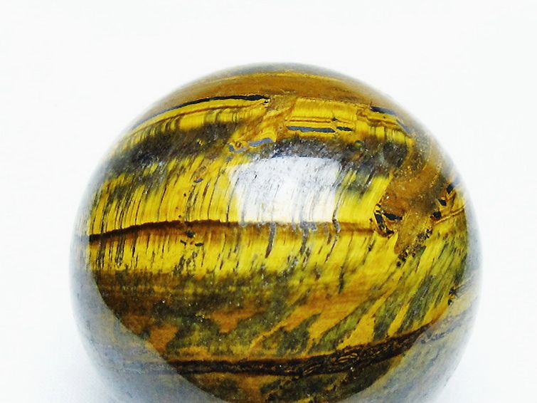 アイアンタイガーアイ丸玉 56mm [t671-6286] 2枚目